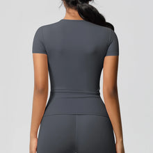 Load image into Gallery viewer, Workout Dry Fit Breathable High Elastic Sports Top