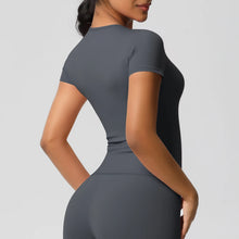 Load image into Gallery viewer, Workout Dry Fit Breathable High Elastic Sports Top