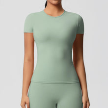 Load image into Gallery viewer, Workout Dry Fit Breathable High Elastic Sports Top