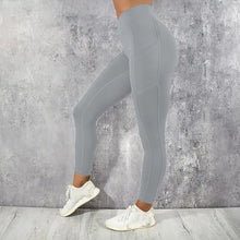 Load image into Gallery viewer, Fitness Leggings High Waist Tights with Pocket

