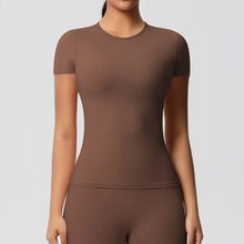 Load image into Gallery viewer, Workout Dry Fit Breathable High Elastic Sports Top

