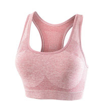 Load image into Gallery viewer, Breathable Sports Push Up Bra Fitness Top
