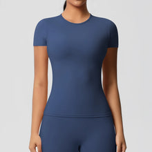 Load image into Gallery viewer, Workout Dry Fit Breathable High Elastic Sports Top
