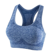 Load image into Gallery viewer, Breathable Sports Push Up Bra Fitness Top
