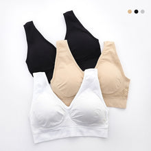 Load image into Gallery viewer, Women&#39;s Breathable Sports Vest Bra Sweat-absorbent Shockproof Pad
