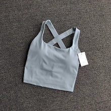 Load image into Gallery viewer, Sports Bra Top Push Up Fitness Bra
