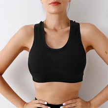 Load image into Gallery viewer, Breathable Sports Push Up Bra Fitness Top
