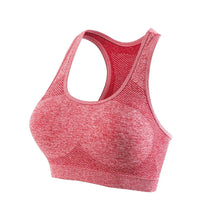 Load image into Gallery viewer, Breathable Sports Push Up Bra Fitness Top
