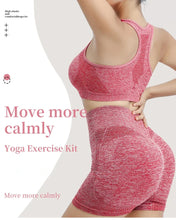 Load image into Gallery viewer, Breathable Sports Push Up Bra Fitness Top
